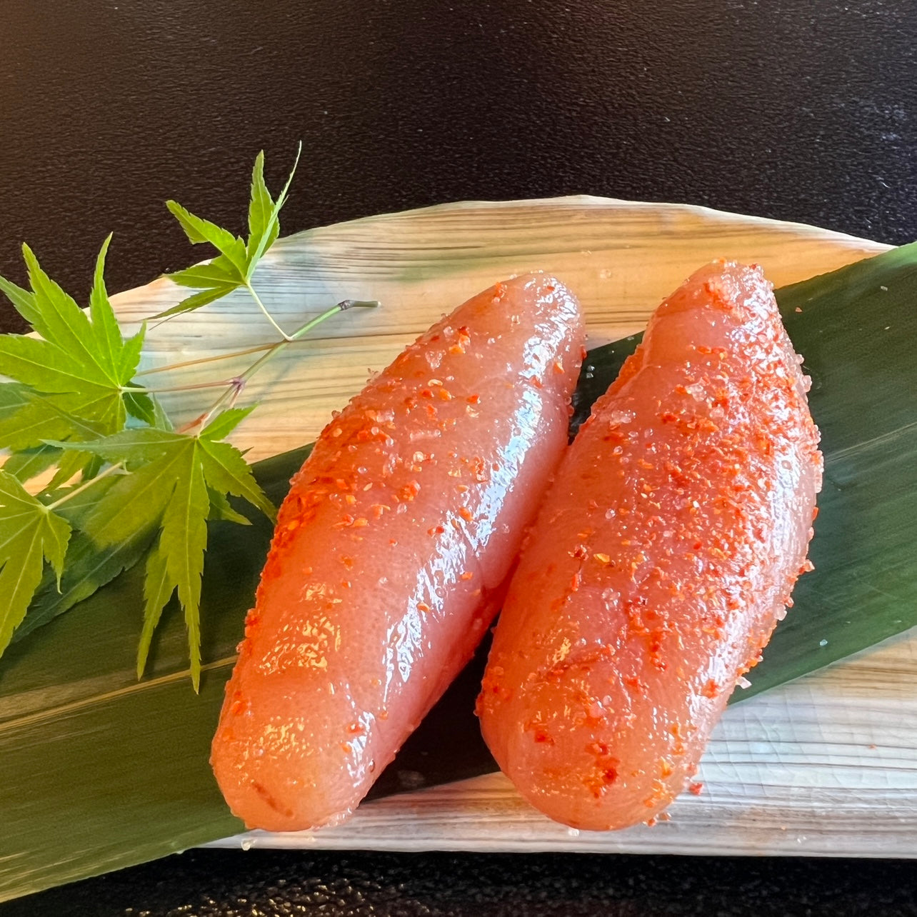鯛だし茶漬とからし明太子セット (竹かご入り)