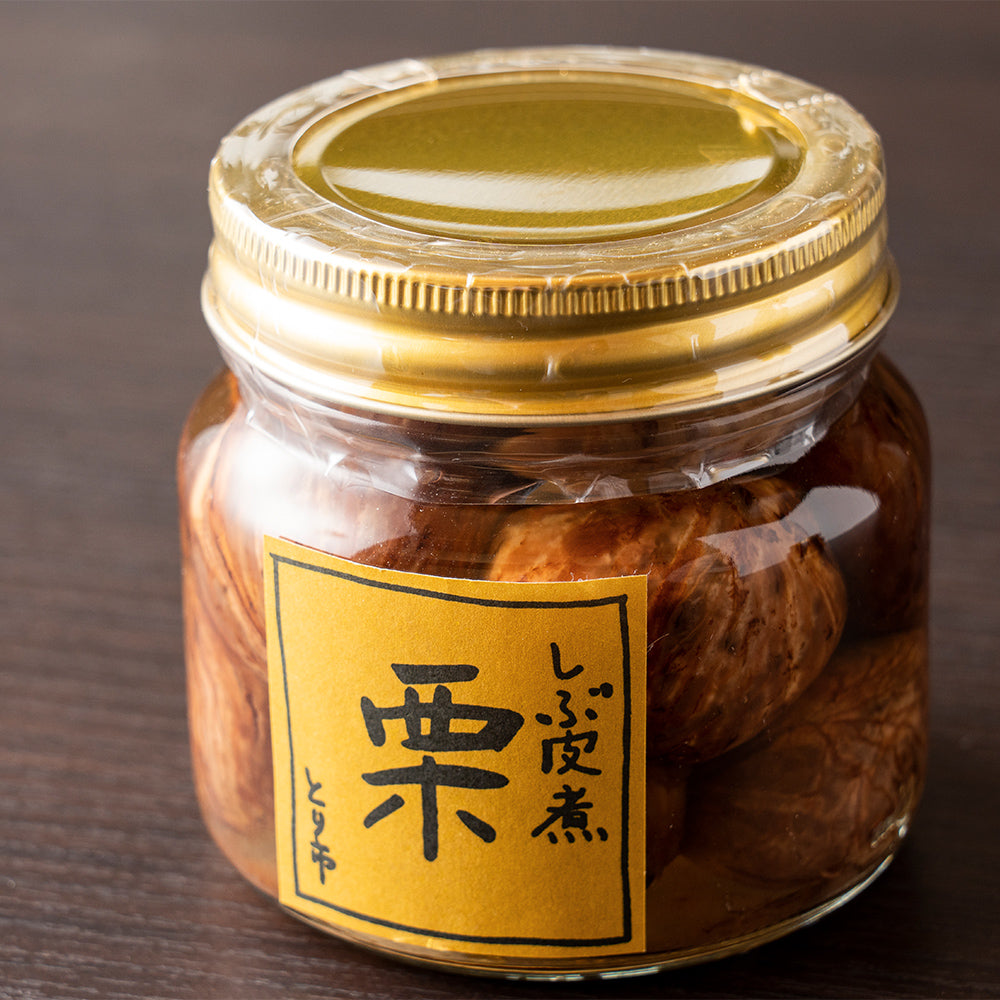 ぶどう豆(黒豆甘煮)と栗渋皮煮セット