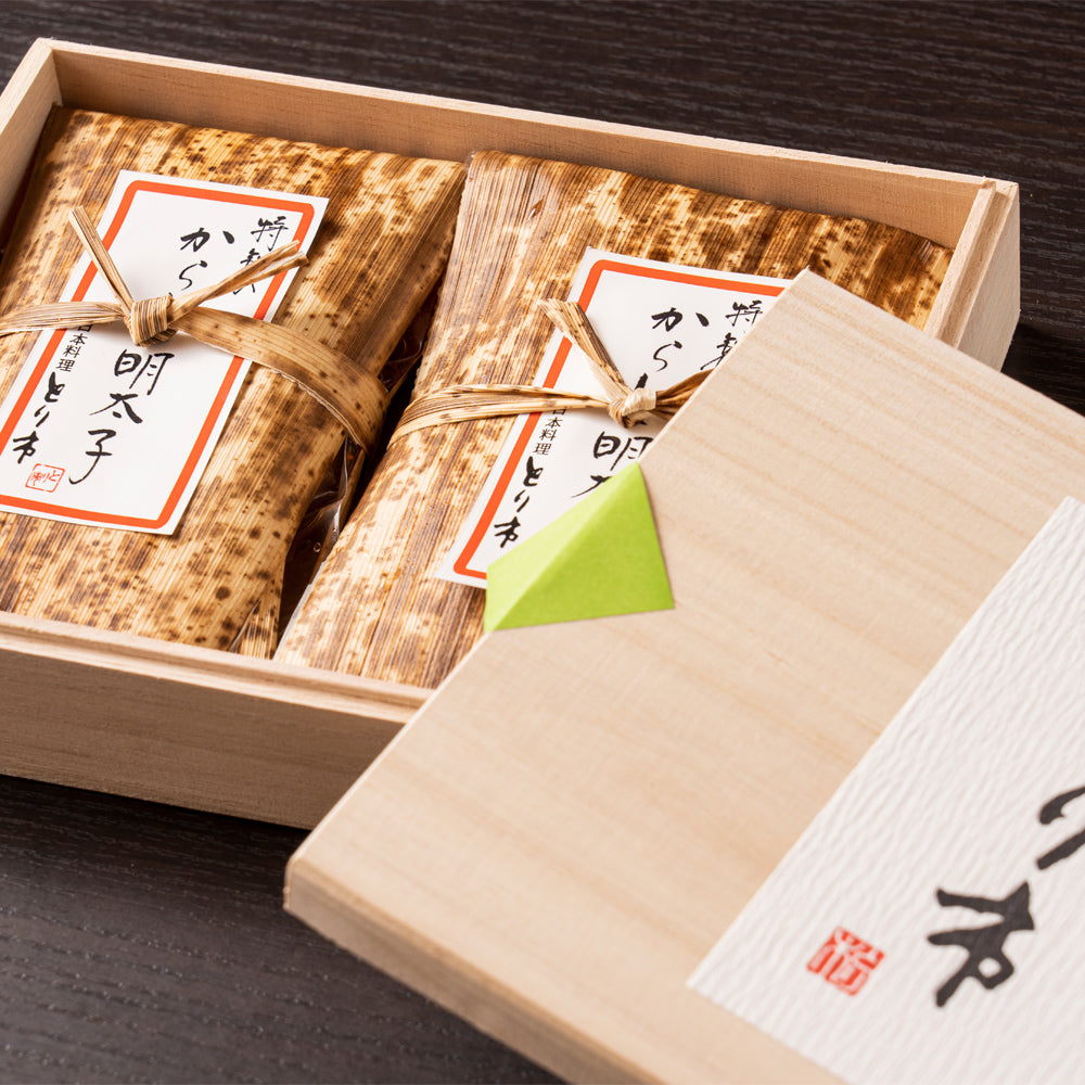 特製からし明太子 300g(木箱入)