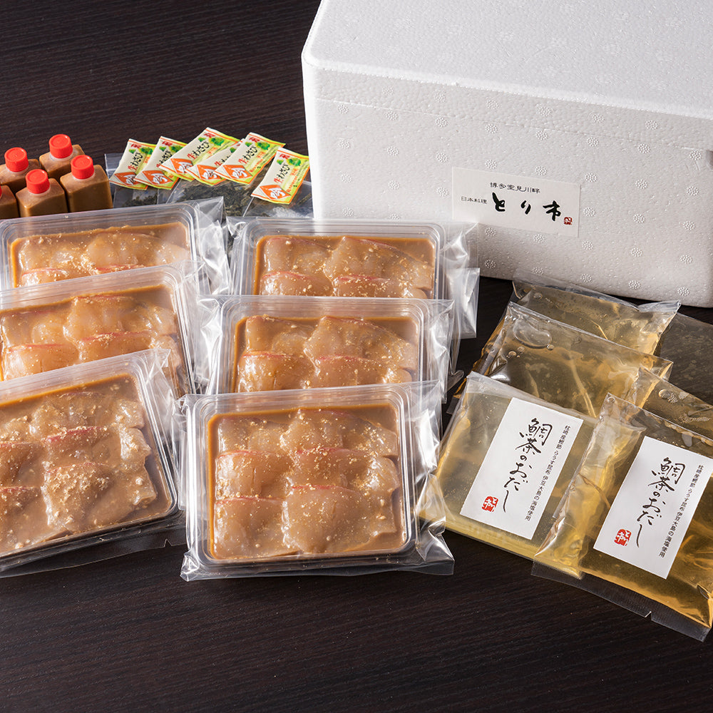 鯛だし茶漬6枚セット